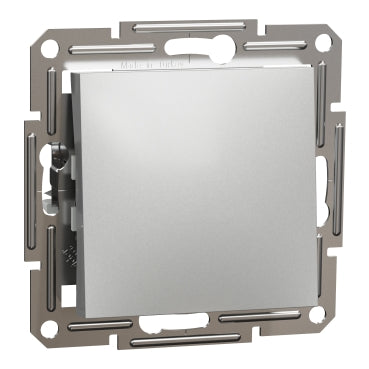 Кнопковий вимикач Schneider Electric Asfora EPH0700161, алюміній