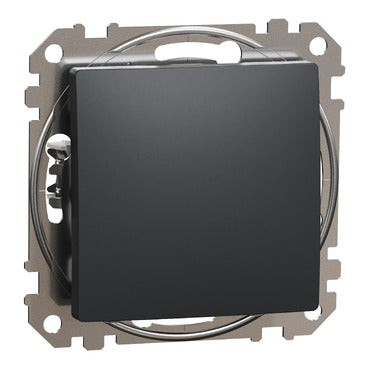 Вимикач Schneider Electric Sedna Design SDD114101, антрацит