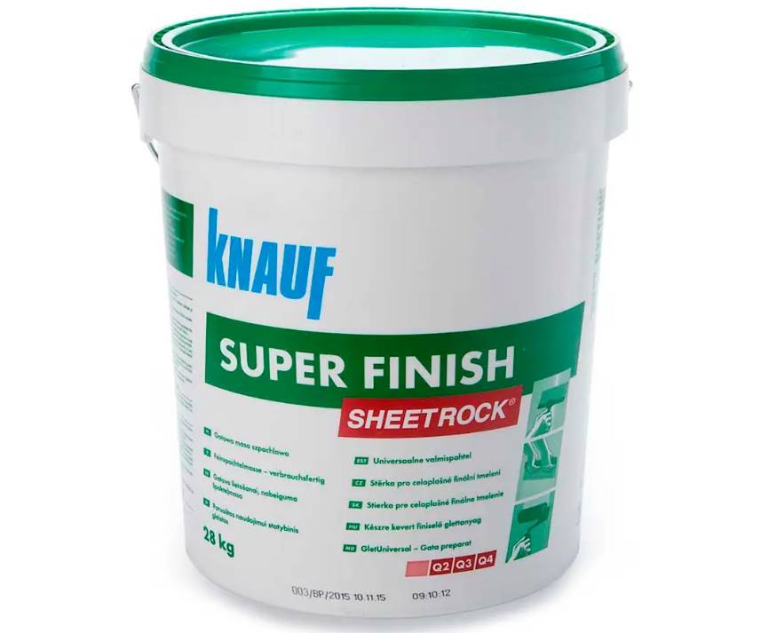 Шпаклівка KNAUF Sheetrock Super Finish, 28 кг