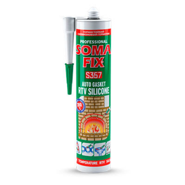 Силікон високотемпературний Soma Fix S357 310 мл