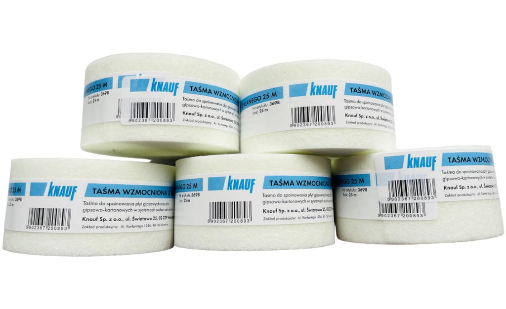 Стрічка флізелінова Knauf Fiberglass 150мм, для гіпсокартону, 25 м