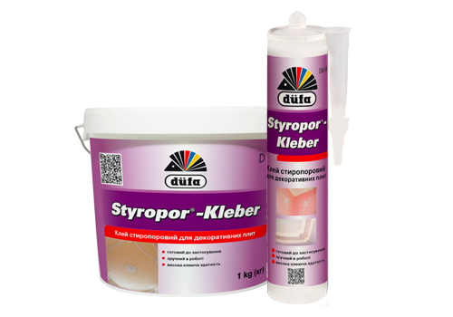 Styropor-Kleber D18, Клей Dufa стиропоровый 1 кг
