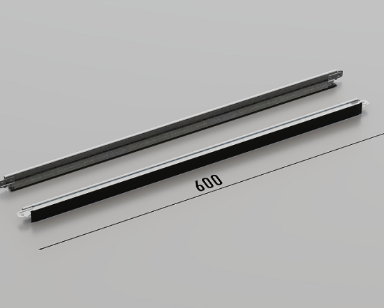 Alubest профіль Т-24 чорний, RAL 9005 3600 мм