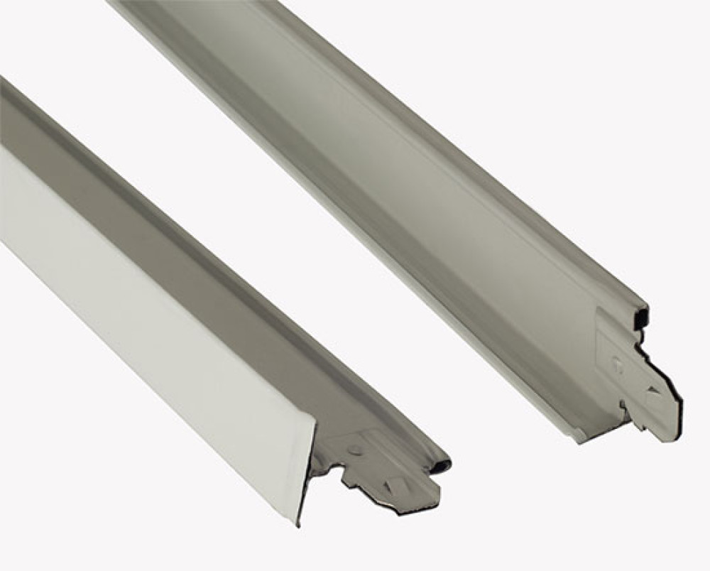Alubest, поперечний профіль Т-24, RAL 9006, сірий 3,6 м