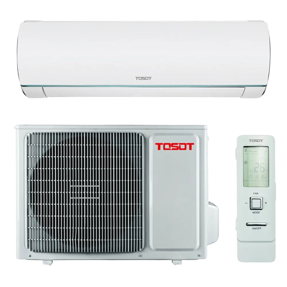 Тепловий насос TOSOT Lyra Two Stage GV-12W2S, внутрішній і зовнішній блоки