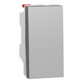 Вимикач 1-кл. внутр. 1-мод. UNICA NEW алюміній Schneider Electric NU310130