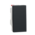 Вимикач 1-кл. внутр. 1-мод. UNICA NEW антрацит Schneider Electric NU310154