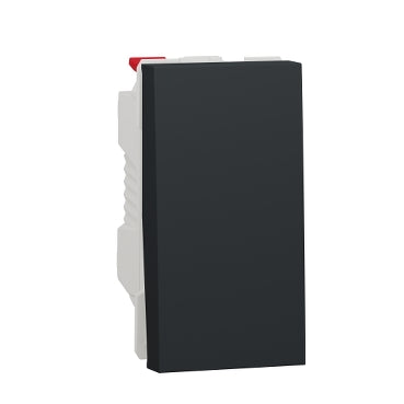 Вимикач 1-кл. внутр. 1-мод. UNICA NEW антрацит Schneider Electric NU310154