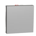 Вимикач 1-кл. внутр. прохідний 2-мод. UNICA NEW алюміній Schneider Electric NU320330