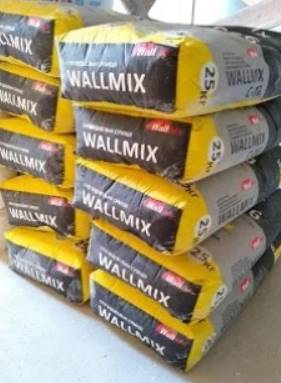 Wallmix МК-7 "Камінцева" декоративна Штукатурка, сіра, 25 кг